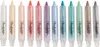 A row of 12 colorful chalk markers in clear plastic tubes, arranged side-by-side. Náhled obrázku produktu