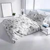 Bettwäsche Baumwolle 135x200 cm Set Renforce Weiß Grau Produktbild-Vorschau 2