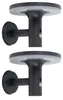 2x LED Solar Wandleuchte anthrazit, Bewegungsmelder, H 21 Produktbild-Vorschau 1