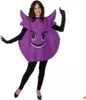 Emoticon Kostüm böses Gesicht lila Einhgr. Smiley Strichmännchen Neue Medien Produktbild-Vorschau