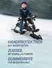 MUWO Kinder Lenkschlitten, gepolsterter Sitz, integrierte Produktbild-Vorschau 4