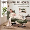 HOMCOM Relaxsessel mit Höhenverstellbarem Hocker, Produktbild-Vorschau 8