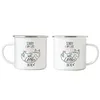 Sorry I am Late Emaille Tasse Katzen-Fans Produktbild-Vorschau 3