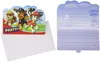 8 Einladungskarten Paw Patrol mit Umschlägen 14 x 8 cm Produktbild-Vorschau 2