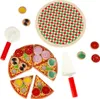 Dřevěná herní sada na pizzu s příslušenstvím Náhled obrázku produktu 16