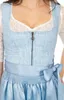 MarJo Trachten Dirndl "Neubiberg" 919765 | Babyblau 65cm Produktbild-Vorschau 9