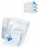 Set di 4 taniche pieghevoli Relaxdays, 5 l, rubinetto, Anteprima dell’immagine prodotto 7