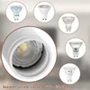 ZMH LED lampa sufitowa 5 płomieni biała lampa sufitowa GU10 Podgląd zdjęcia produktu 2