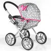 Puppenwagen mit Klappbarem Verdeck – Tiefe Gondel – Leicht Produktbild-Vorschau 2