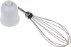A white and silver whisk attachment for a hand blender, shown against a white background. Produktbild-Vorschau