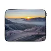 MuchoWow® Laptop Hülle 15 Zoll Winter - Berge - Sonne - Produktbild-Vorschau 1