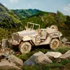 3D-Holzpuzzle Armee-Feldwagen - langanhaltender Puzzlespaß Produktbild-Vorschau 2