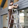 Aluminiowa drabina teleskopowa Izrielar 2.0M srebrna, Podgląd zdjęcia produktu 7