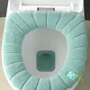 4 Stück Toilettensitzpolster, Toilettensitzbezüge mit Produktbild-Vorschau 4