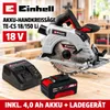 Einhell Handkreissäge TE-CS 18/150 Li - 18V mit Akku 4.0 Produktbild-Vorschau 1