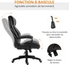 Vinsetto Fauteuil de bureau massant  fauteuil bureau Voir les images du produit 7