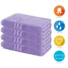 Lavea® 4er Set Duschtuch 70x140 cm, 100% Baumwolle – Produktbild-Vorschau 2
