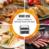A collage of food items and a commercial panini grill, illustrating its wide use. Podgląd zdjęcia produktu