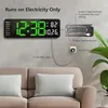 Digitale Wanduhr, Digitaluhr Wanduhr Wecker mit Produktbild-Vorschau 5