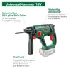 Bosch 0 603 9D6 004, SDS Plus, Čierna, Zelená, 1,6 cm, 2000 Náhľad obrázku produktu 14