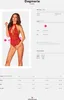 Obsessive – Body Dagmarie – Červené Náhľad obrázku produktu 18
