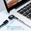 USB A Stecker auf USB Typ C Buchse Adapter USB 3.2 Kupplung Produktbild-Vorschau 4