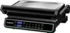 A black and silver electric grill with a digital display and controls. Produktbild-Vorschau