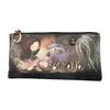 A flat lay of a wallet with a whimsical illustration. Anteprima dell’immagine prodotto