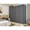 BEAUTYSOFA | Kleiderschrank MARIO II 200 cm Graphite – Produktbild-Vorschau 2