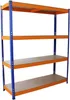 5 x półki do przechowywania S-Rax 150 cm x 50 cm Podgląd zdjęcia produktu 3