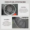 Zimilo Wäschetrockner 5kg, Kompakt, PTC Heizung, Edelstahl Produktbild-Vorschau 6
