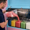 Hrubý cukor na cukrovú vatu jahoda červený 1,5 kg pre Náhľad obrázku produktu 3
