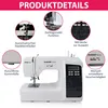 Digitale Nähmaschine GLAESER® home mia 500 inkl. Produktbild-Vorschau 4