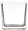 Vase en verre Cubic clair Carré 10 x10 x 10cm Voir les images du produit 3