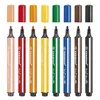 Gefederter Dreikant-Filzstift - STABILO Trio Scribbi - 8er Produktbild-Vorschau 36
