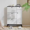 MERAX Schuhschrank mit 3 Klappen Schuhregal mit Tür und Produktbild-Vorschau 1