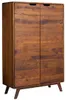MASSIVMOEBEL24 Highboard Sheesham 90x40x145 walnuss Produktbild-Vorschau 1