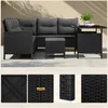 Yaheetech 4-tlg. Gartenmöbel Set aus Polyrattan, Lounge Produktbild-Vorschau 4