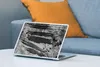 MuchoWow® Laptop Aufkleber Sticker Cover Aquarell - Grau - Produktbild-Vorschau 4