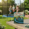 Trampolina ogrodowa dla dzieci 8FT 252cm FUNFIT z siatką Podgląd zdjęcia produktu 14