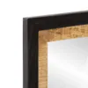 Specchio da Bagno 55x1x60 cm in Vetro e Legno Massello di Anteprima dell’immagine prodotto 6