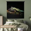 MuchoWow® Wandteppich Wandbehang Tier - Zweig - Schwarz Produktbild-Vorschau 4