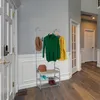Relaxdays Garderobe mit Schuhablage & Sitzbank, Metall, Produktbild-Vorschau 5