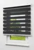 Lysel Outlet Doppelrollo mit Blende Schwarz, (B x H) 90cm x Produktbild-Vorschau 1