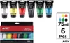 Set di colori acrilici Artix 6x75 ml Anteprima dell’immagine prodotto 5