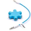 vhbw Audio Splitter Verteiler 6-fach Klinkenverteiler AUX Produktbild-Vorschau 1