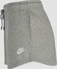 Nike W Nsw Essntl Flc Hr Short Ft Dk Grey Heather/White M Produktbild-Vorschau 3