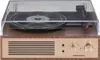 Giradischi Crosley Miles - Noce - Ingresso/uscita Bluetooth Anteprima dell’immagine prodotto 3