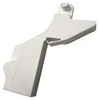 A white plastic part, likely a component for a refrigerator or freezer, is shown against a plain white background. Produktbild-Vorschau
