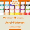 7 Artists Textilfarben Set – 18x20 ml Cat Acrylfarben für Produktbild-Vorschau 2